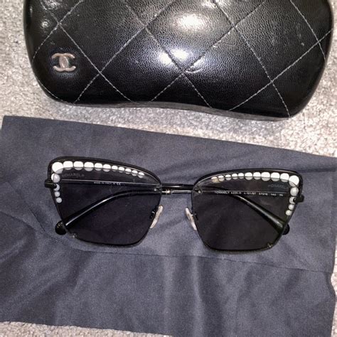 chanel 4235h|CHANEL Pearl Sunglasses 4235.